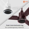 Orient Electric 1200 mm Zeno BLDC | BLDC energy saving ceiling fan with Remote |BEE 5-star rated | Saves up to 50% on electricity bills | White, pack of 1
