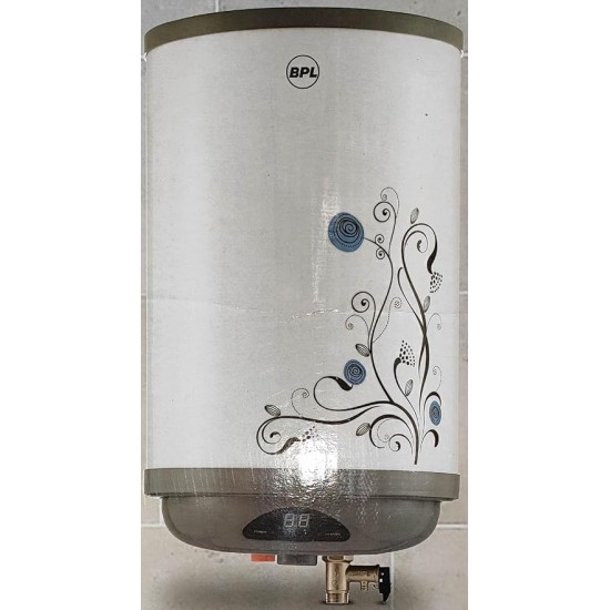 Bpl BSWHABS25L2KW5S 25 litre water heater with ABS fiber body,digital display and 10 year tank warranty and free standard installation and connecting pipes