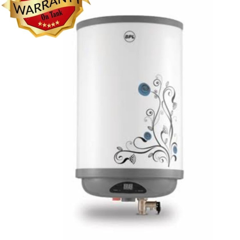 BPL 15L (BSWHABS15L2KW5S) Storage Water Geyser Digital Display Glass line Coated Tank Temperature Control ABS Body Advanced 4 Level Safety, 10 years tank & 5 years product warranty Water Heater