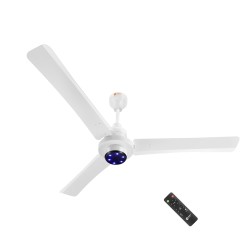 Orient Electric I Tome Pro 1200 mm BLDC Ceiling Fan with Remote & LED Indicator Lights, 5 Star Rated Energy Efficient Fan with High Air Delivery - White