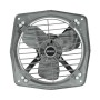 Usha Aeroclean 300mm (12Inch) Exhaust Fan | Goodbye Oil & Dust Lacquer Coating | 100% Copper Motor | Scratch&StainResistant | Aerodynamically Balanced Blades | 2Year Warranty| Metallic Grey