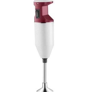 USHA Plastic Sure Blend 125 Watts Hand Blender (White, Red With Sparkle Finish)