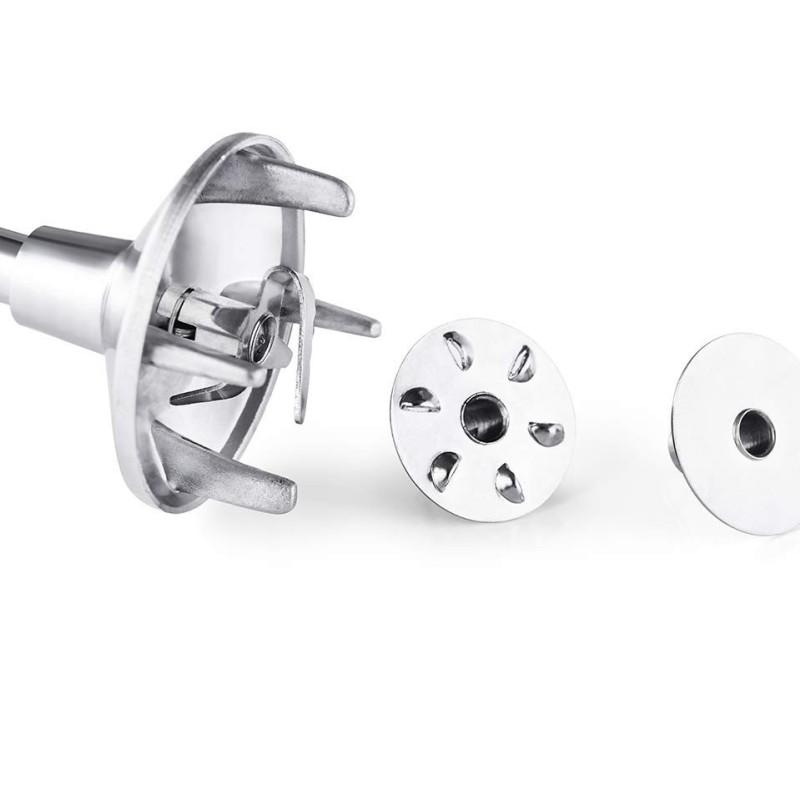 USHA Plastic Sure Blend 125 Watts Hand Blender (White, Red With Sparkle Finish)