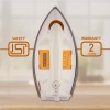 Usha EI 3710 Heavy Weight 1000-Watt Dry Iron, 1.75 Kg(White)