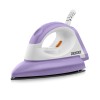 USHA Armor 1100 watts Dry Iron with Shock Proof Plastic Body | Single Coat Black Non Stick Soleplate for Longer Durability|Overheat Safety Shutoff |180° Swivel Cord | 2 Years Warranty|(Purple & White)