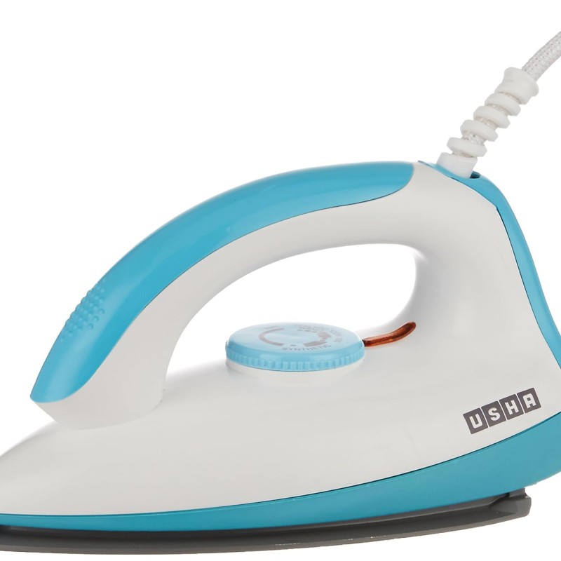 Usha EI 3602 1000-Watt Lightweight Dry Iron (ICY Blue)