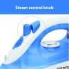 Usha 3713 1300Watt Steam Iron with Self Cleaning Function | Teflon Coated Soleplate | Powerful Steam Output upto18gm/min | 180ml Water Tank Capacity | 2 Years Warranty | (Blue & White)