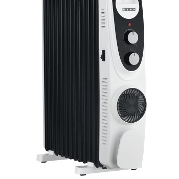 USHA 4209 FU PTC U Shaped 9 Fin Oil Filled Radiator Room Heater (Black),2700 Watts