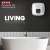 Usha Aquerra 25 Litre 5 Star Storage Water Heater (White), Wall Mounting