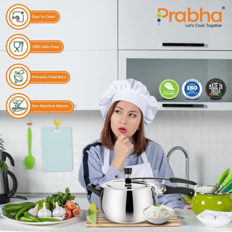 Prabha - elegant IB Pressure Cooker 5.0 L (N)