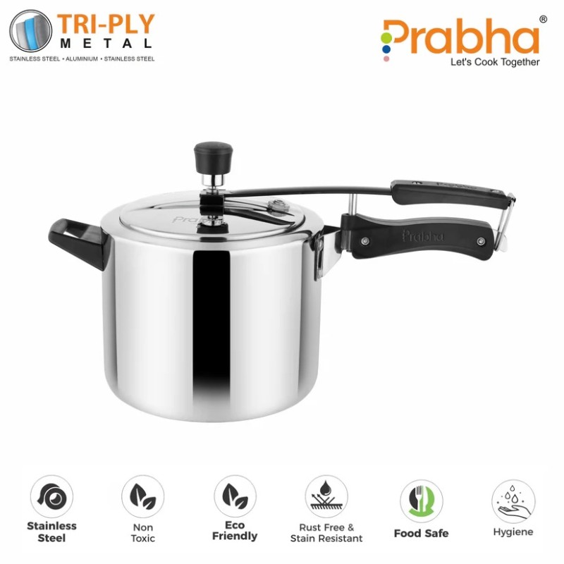 Prabha - Prochef Triply Pressure Cooker 3 Liter