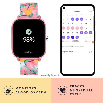 Chumbak Squad 2.0 Smartwatch - 1.7 inch SpO2, with 24 * 7 Health Tracking with Blood Oxygen, Fitness, Sports & Sleep Tracking for Women Chumbak Squad 2.0 Smartwatch - 1.7 inch SpO2, with 24 * 7 Health Tracking with Blood Oxygen, Fitness, Sports & Sleep Tracking for Women