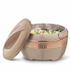 Asian Marco Inner Steel Casserole, 1800 ml, Rose Beige |PU Insulated| BPA Free | Odour Proof| Food Grade | Easy to Carry | Easy to Store | Ideal for Chapatti | Roti | Serving Casserole Asian Marco Inner Steel Casserole, 1800 ml, Rose Beige |PU Insulated| BPA Free | Odour Proof| Food Grade | Easy to Carry | Easy to Store | Ideal for Chapatti | Roti | Serving Casserole