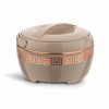 Asian Marco Inner Steel Casserole, 1800 ml, Rose Beige |PU Insulated| BPA Free | Odour Proof| Food Grade | Easy to Carry | Easy to Store | Ideal for Chapatti | Roti | Serving Casserole Asian Marco Inner Steel Casserole, 1800 ml, Rose Beige |PU Insulated| BPA Free | Odour Proof| Food Grade | Easy to Carry | Easy to Store | Ideal for Chapatti | Roti | Serving Casserole
