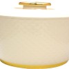 ASIAN Casserole Majestic Gold Stainless Steel Insulated Hotpot (BEIGE, 1500ML)
