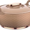 ASIAN Casserole Majestic Gold Stainless Steel Insulated Hotpot (ROSE, 2500ML)