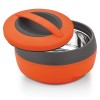 Asian Cosmos Inner Steel Casserole, 2500 ml, Orange|PU Insulated| BPA Free | Odour Proof| Food Grade | Easy to Carry | Easy to Store | Ideal for Chapatti | Roti | Serving Casserole Asian Cosmos Inner Steel Casserole, 2500 ml, Orange|PU Insulated| BPA Free | Odour Proof| Food Grade | Easy to Carry | Easy to Store | Ideal for Chapatti | Roti | Serving Casserole