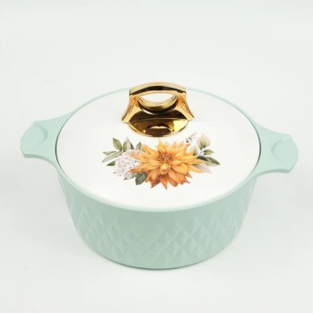 ASIAN Casserole Diamond Stainless Steel Liner Double Wall Insulated (BLUE, 2500ML) ASIAN Casserole Diamond Stainless Steel Liner Double Wall Insulated (BLUE, 2500ML)