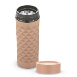 Asian Diamond Insulated Inner Steel Flask 500 ML BIEGE