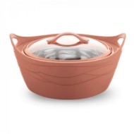 Asian Flamingo Executive 1500 ML Insulated Casserole - BROWN