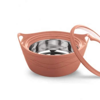 Asian Flamingo Executive 1500 ML Insulated Casserole - BROWN