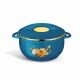 Asian Nova Inner Steel Casserole, 1600 ml, BLUE |PU Insulated| BPA Free | Odour Proof| Food Grade | Easy to Carry | Easy to Store | Ideal for Chapatti | Roti | Serving Casserole