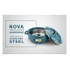 Asian Nova Inner Steel Casserole, 7500 ml, Blue |PU Insulated| BPA Free | Odour Proof| Food Grade | Easy to Carry | Easy to Store | Ideal for Chapatti | Roti | Serving Casserole