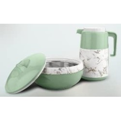 ASIAN Royal HOT Pot (Casserole - 1500ML,+ Sterling Water JUG - 750 ML) 