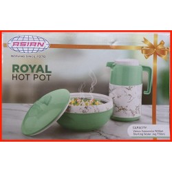 ASIAN Royal HOT Pot (Casserole - 1500ML,+ Sterling Water JUG - 750 ML) 