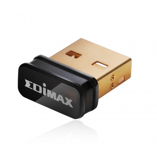 Edimax EW-7811Un Wi-Fi USB Adapter (Black and Gold)