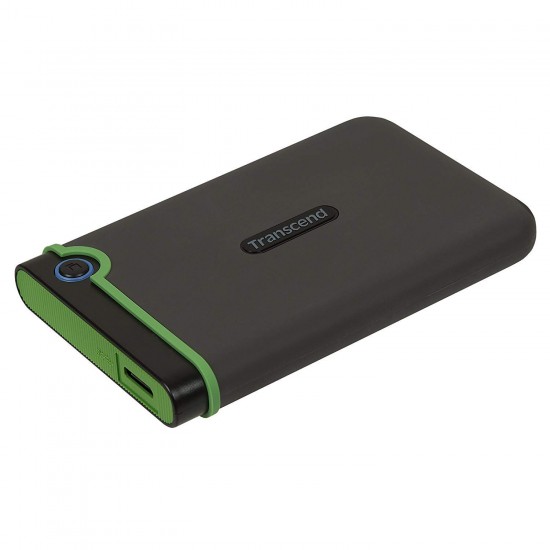 Transcend 1TB Portable Hard Disk Drive, USB 3.1, Gen1 with One touch auto backup