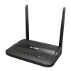 D-Link DSL-2750U Wireless-N 300 Mbps Single_band ADSL2/2+ 4-Port Router Black