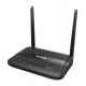 D-Link DSL-2750U Wireless-N 300 Mbps Single_band ADSL2/2+ 4-Port Router Black