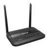 D-Link DSL-2750U Wireless-N 300 Mbps Single_band ADSL2/2+ 4-Port Router Black