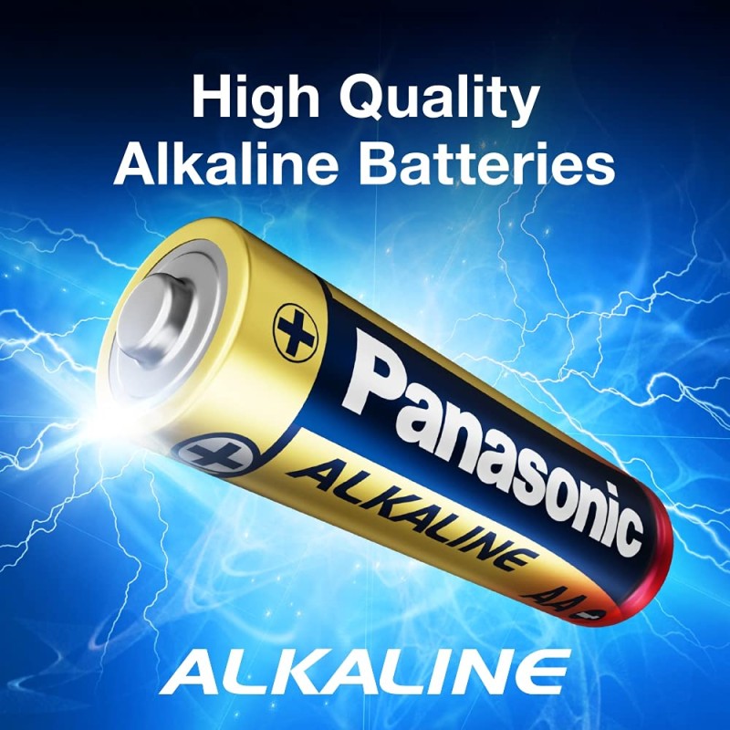 Panasonic Alkaline C Battery, Pack of 2 Panasonic Alkaline C Battery, Pack of 2