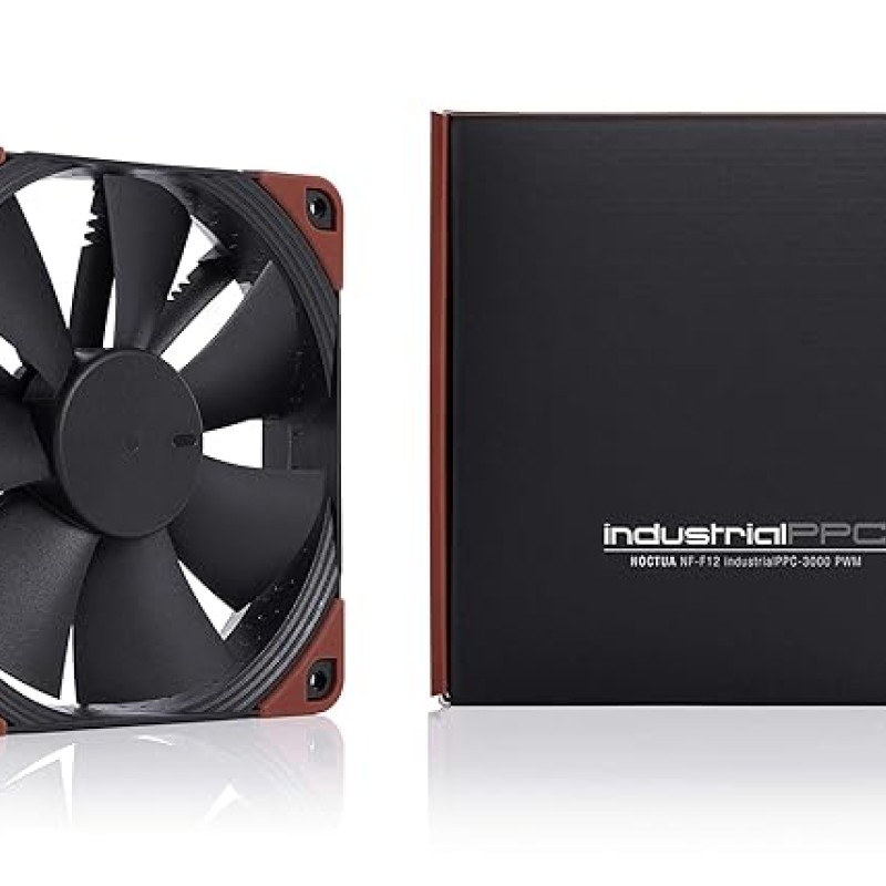 Noctua NF-F12 iPPC 3000 PWM, 4-Pin, Heavy Duty Cooling Fan with 3000RPM (120mm, Black) Noctua NF-F12 iPPC 3000 PWM, 4-Pin, Heavy Duty Cooling Fan with 3000RPM (120mm, Black)