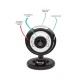 Quantum QHM495LM 6 Light Webcam For Laptop/Desktop (Black)