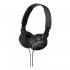 Sony MDR-ZX110 On-Ear Wired Stereo Headphones Without Mic (Black)