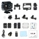 SJCAM SJ4000 WiFi 12MP Optical Full HD WiFi Sports Action Camera 170°Wide FOV 30M Waterproof DV Camcorder, Black