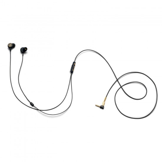 Marshall 4090940 Mode EQ Wired in Ear Headphone with Mic (Black/Brass)