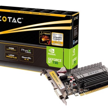 Zotac Gaming Geforce Gt 730 Ddr3 4Gb 64Bit