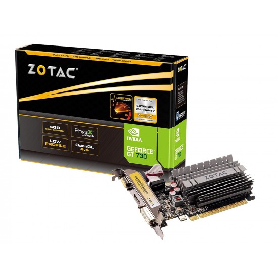 Zotac Gaming Geforce Gt 730 Ddr3 4Gb 64Bit