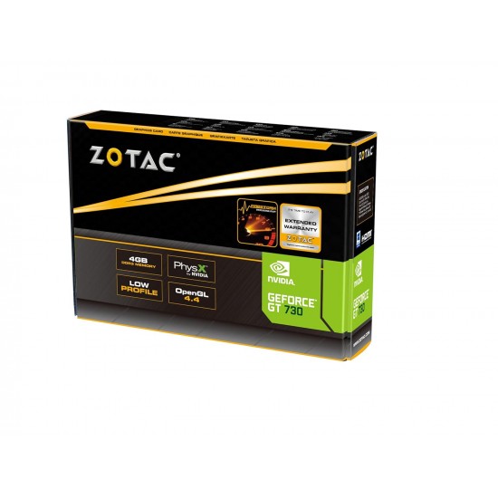 Zotac Gaming Geforce Gt 730 Ddr3 4Gb 64Bit