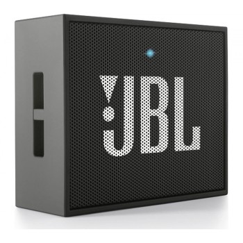 JBL Go, Wireless Portable Bluetooth Speaker with Mic, JBL Signature Sound, Vibrant color options, Bluetooth & AUX Connectivity (Black)