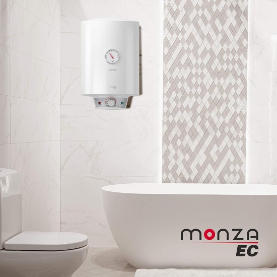 Havells Monza EC 25 L Storage Water Heater, Metallic Body, 2000 W, With Free Flexi Pipe and Free Installation