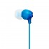 Sony MDR-EX15AP In-Ear Stereo Headphones with Mic (Blue)