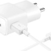 Samsung Original 15W Single Port, USB-A Charger (Cable Included), White Samsung Original 15W Single Port, USB-A Charger (Cable Included), White