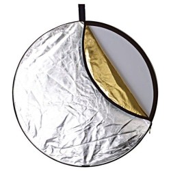 Powerpak 5-in-1 Collapsible Photo Light Reflector 42" (110 cm), Multi Color