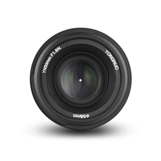 Yongnuo YN50mm F1.8 Standard Prime Lens Large Aperture Auto Manual Focus, Black