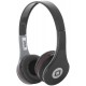 Live Tech HP18 On-Ear Headphone with Mic (Black)